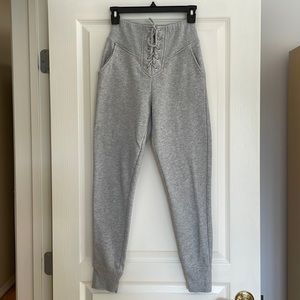 Tie Up Sweat Pants